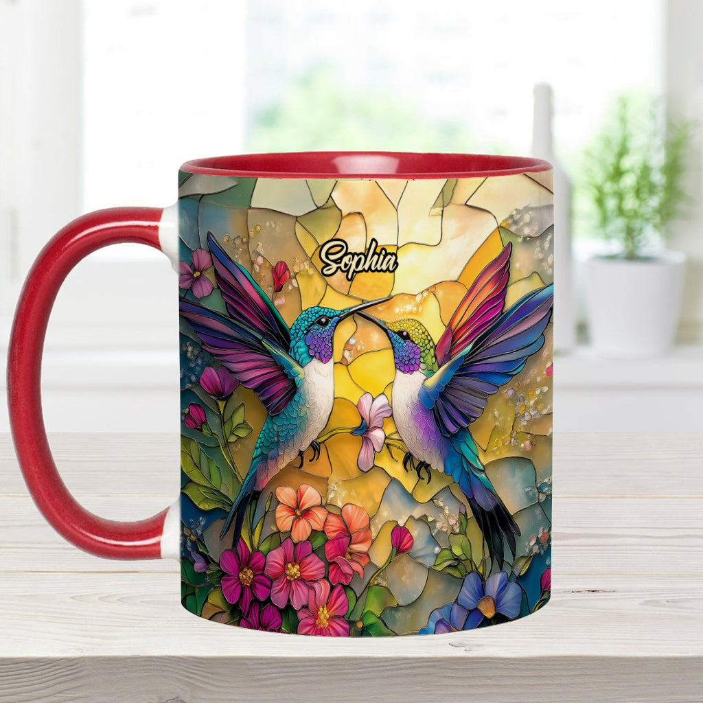 Mug personnalisé à motif colibri - Magnifique colibri