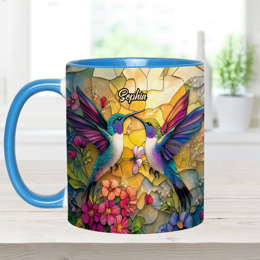 Mug personnalisé à motif colibri - Magnifique colibri