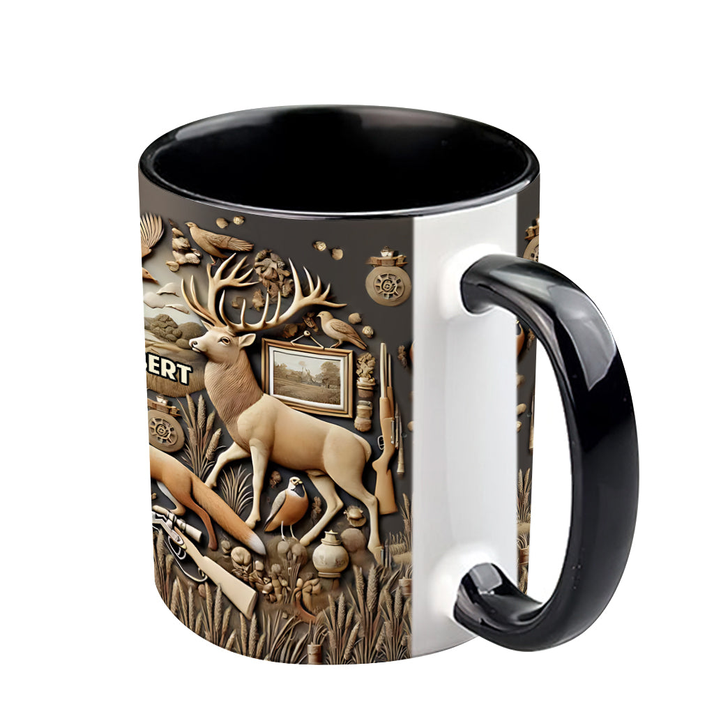 Silent Night - Personalized Hunting Accent Mug