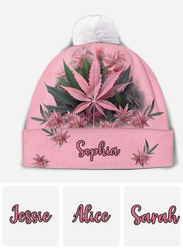 Pink Stoner - Personalisierte Weed-Mütze