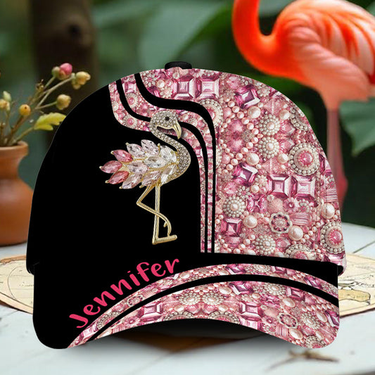 Love Flamingos - Personalized Flamingo Classic Cap