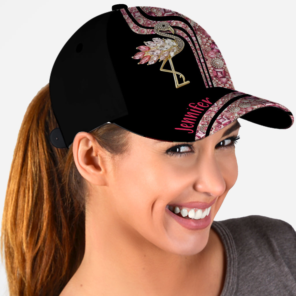 Love Flamingos - Personalized Flamingo Classic Cap