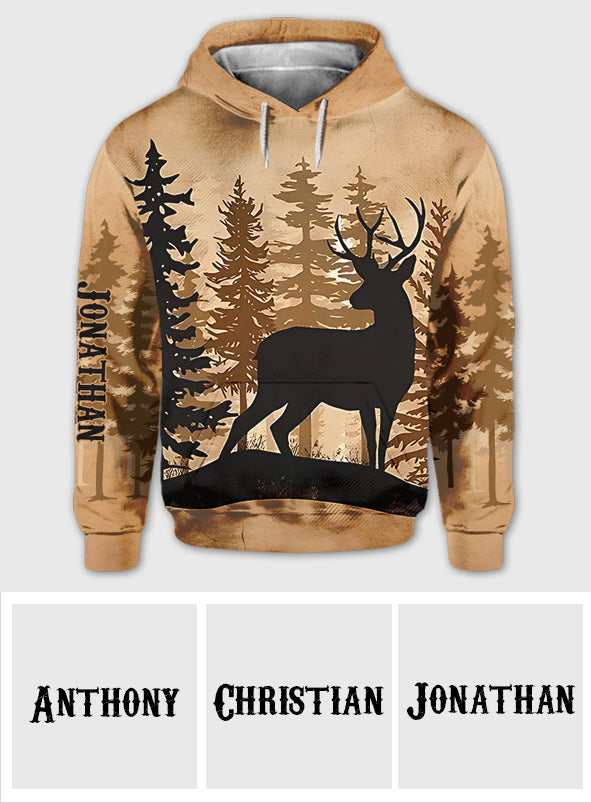 T-shirt personnalisé « La chasse, c'est la passion »