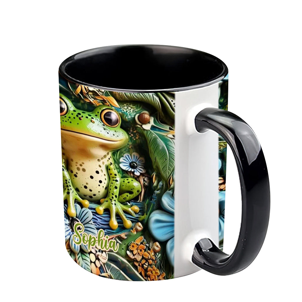 Love Frogs - Personalized Frog Accent Mug