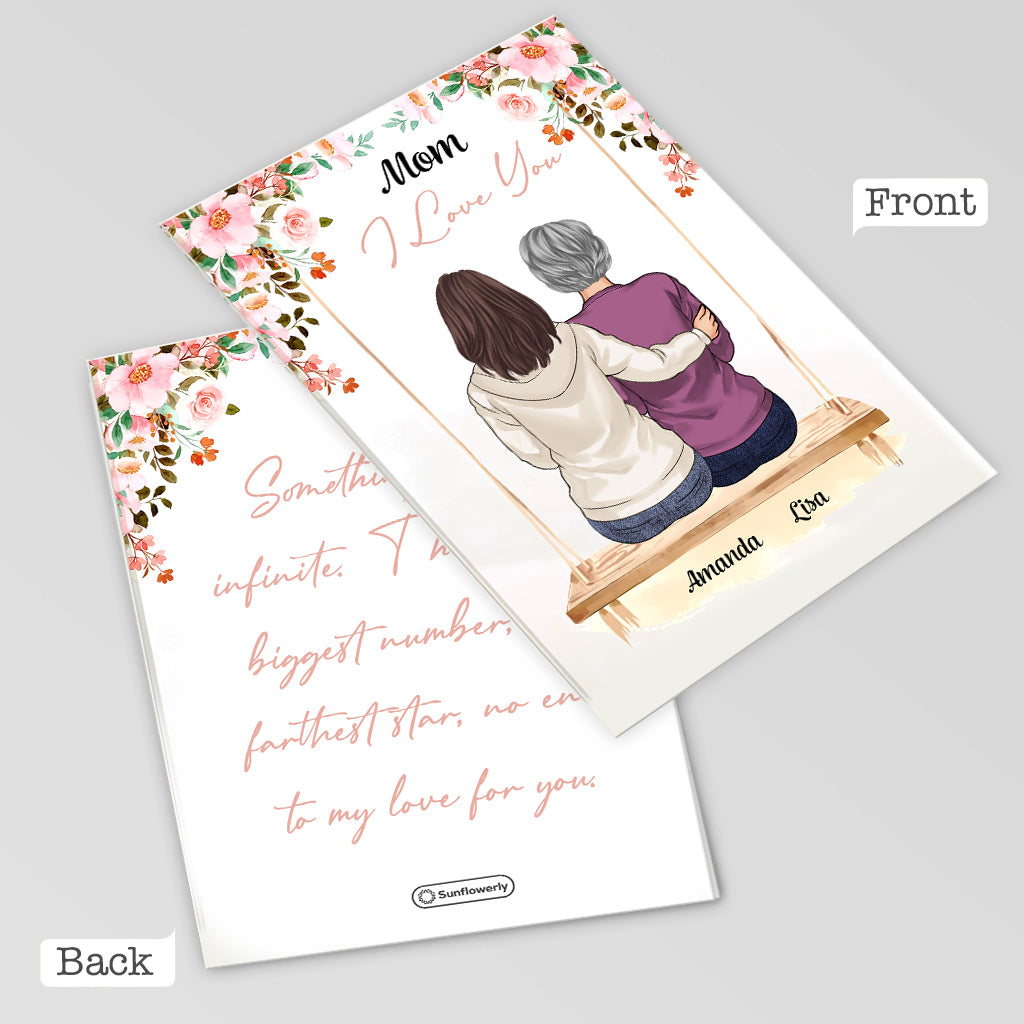 I Love You - Personalized Greeting Card
