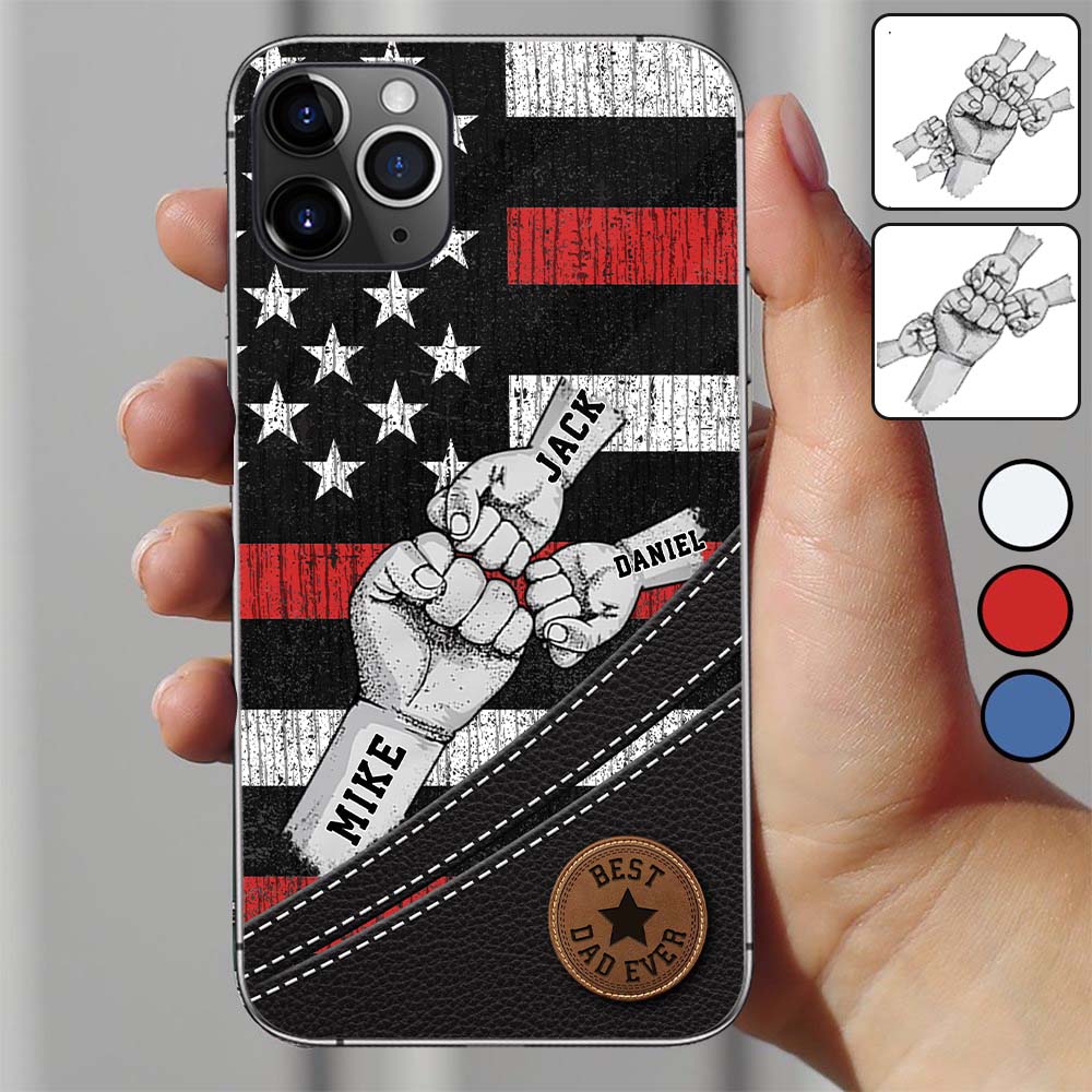 Wolf Pack - Personalized Father Phone Case