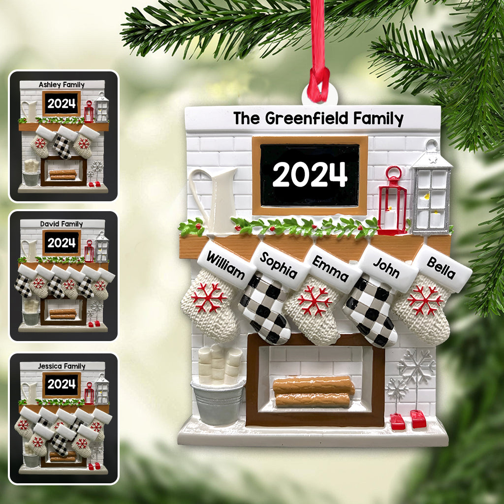 Frohe Weihnachten – Personalisierter Familienschmuck