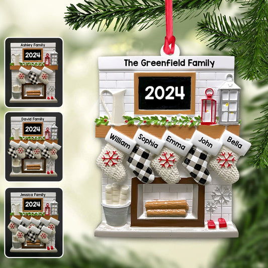 Frohe Weihnachten – Personalisierter Familienschmuck