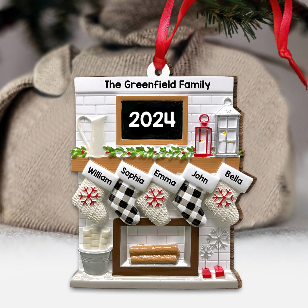 Frohe Weihnachten – Personalisierter Familienschmuck