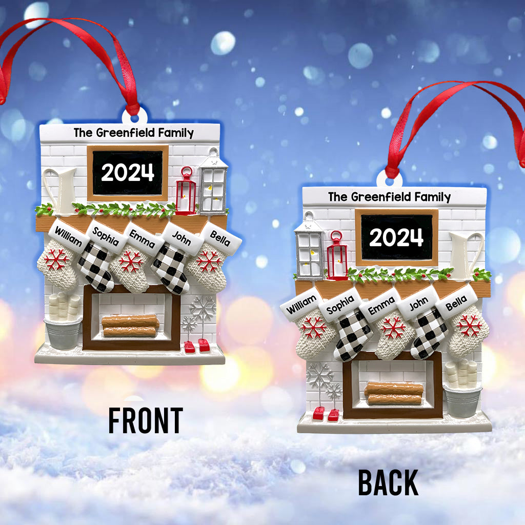 Frohe Weihnachten – Personalisierter Familienschmuck