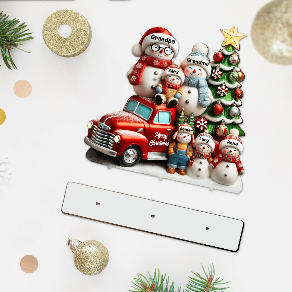 Nana & Papa's Cuties - Personalized Grandma 1 Layered Big Freestanding