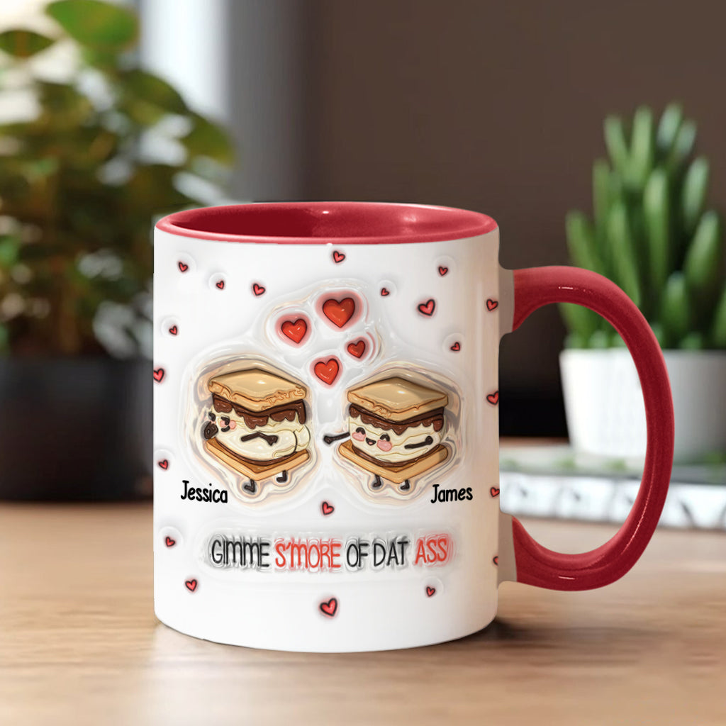 Gimme S'more Of That - Personalized Couple Accent Mug