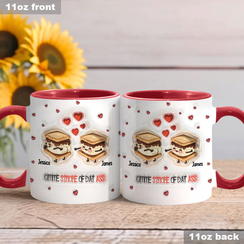 Gimme S'more Of That - Personalized Couple Accent Mug