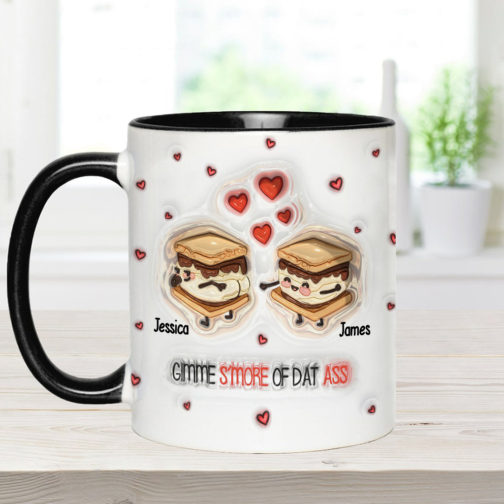 Gimme S'more Of That - Personalized Couple Accent Mug