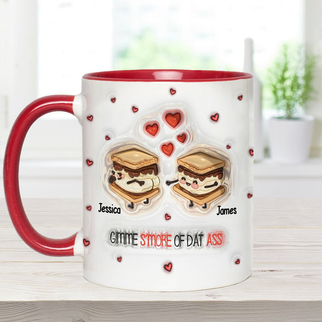 Gimme S'more Of That - Personalized Couple Accent Mug