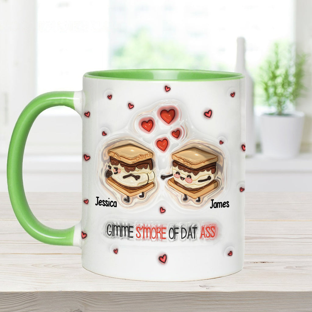 Gimme S'more Of That - Personalized Couple Accent Mug