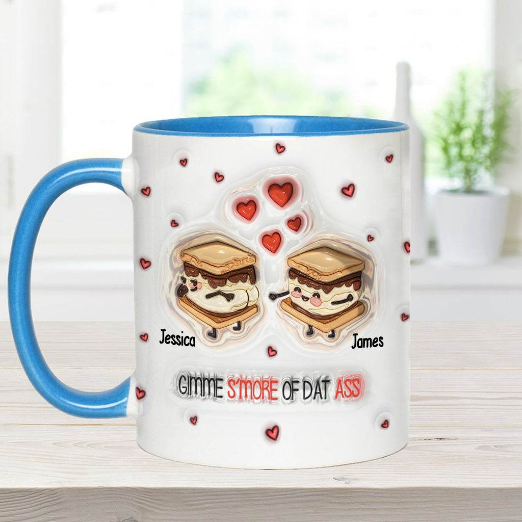 Gimme S'more Of That - Personalized Couple Accent Mug