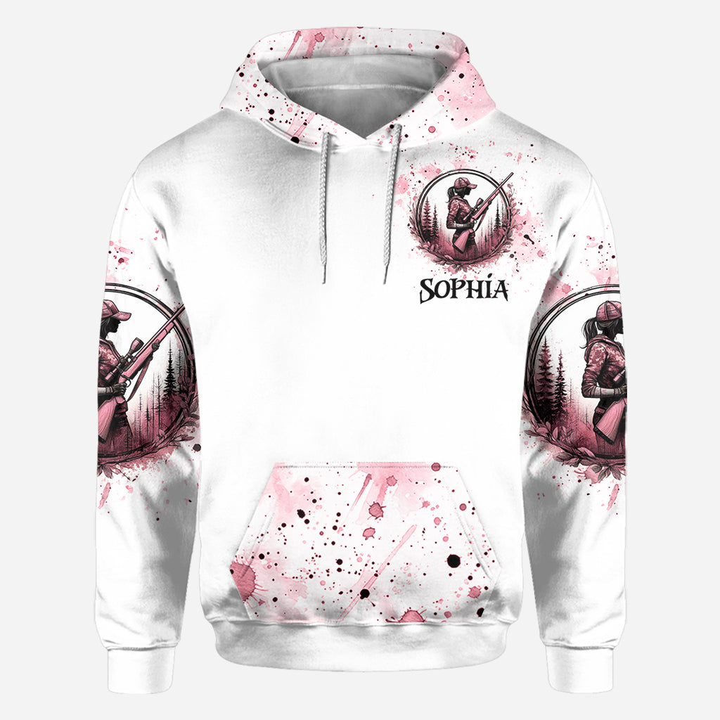 Hübsch in Pink – personalisiertes Jagd-Shirt