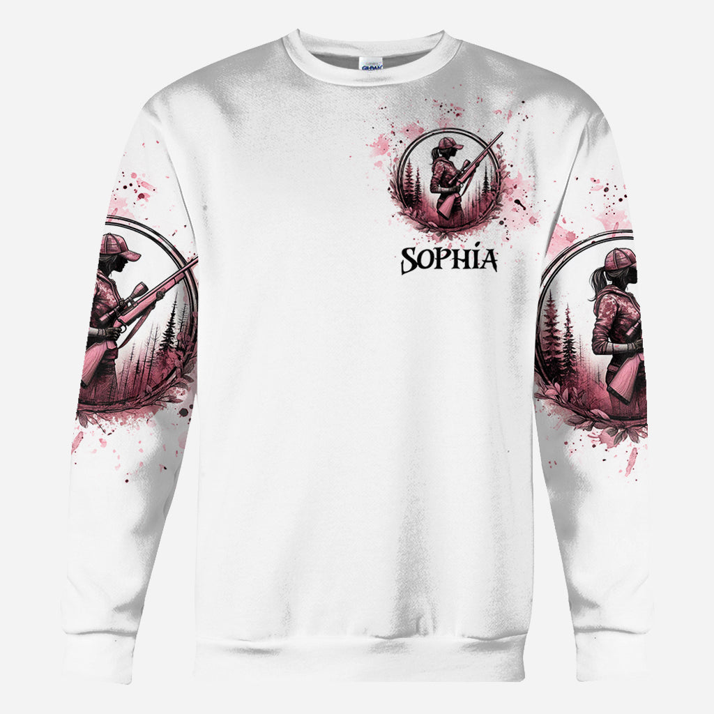 Hübsch in Pink – personalisiertes Jagd-Shirt