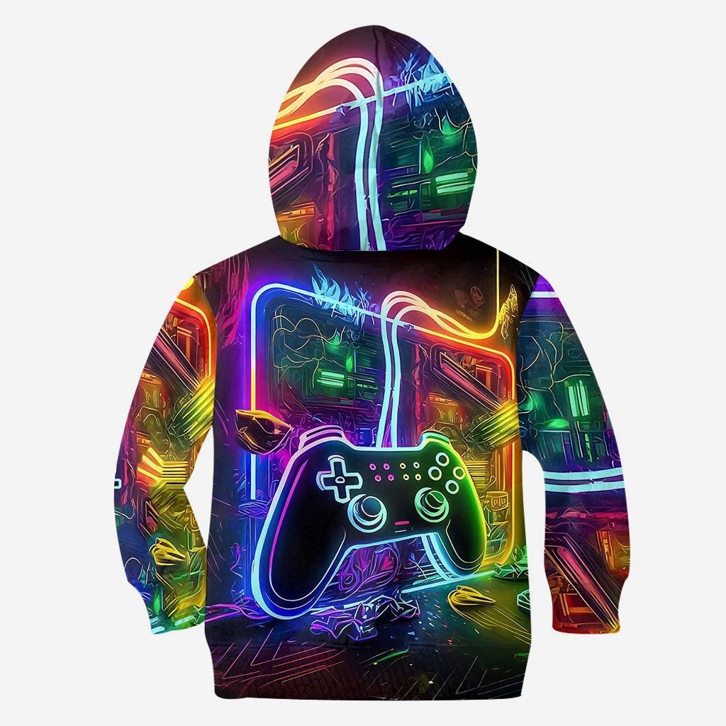 Gaming Alphabet - Personalized Kid All Over Shirt