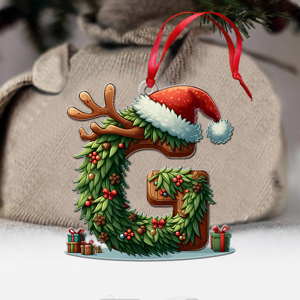 Weihnachtsschmuck mit Familiennamen – Personalisierter Familienschmuck