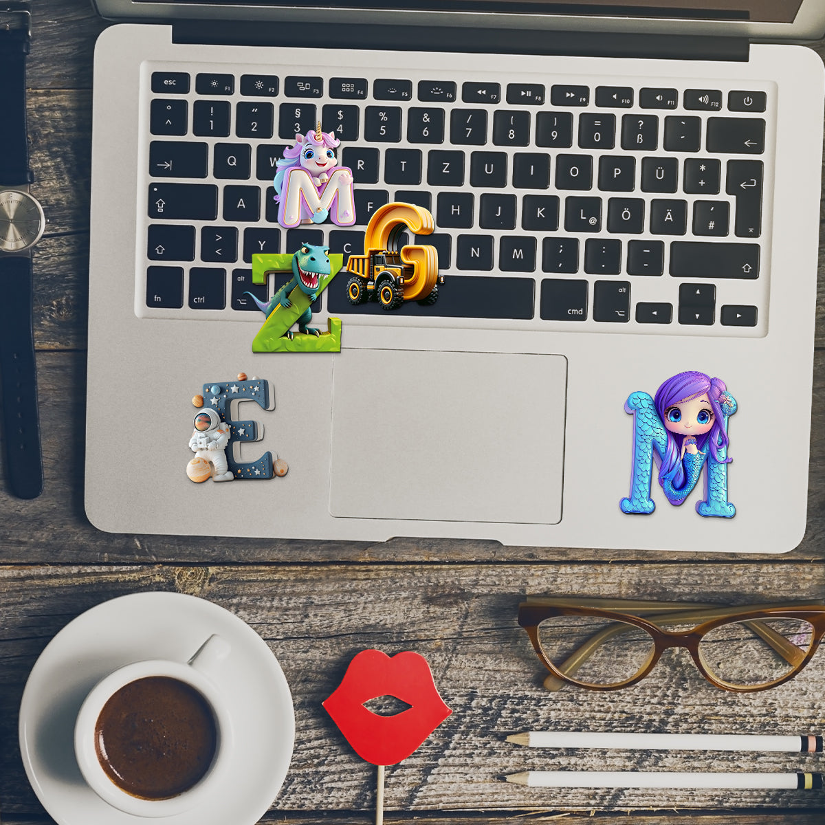 Unique Letters - Personalized Kid Magnet