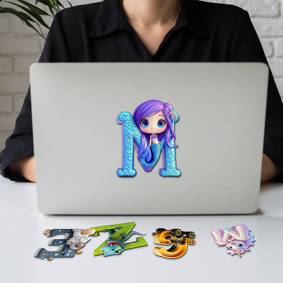 Unique Letters - Personalized Kid Magnet