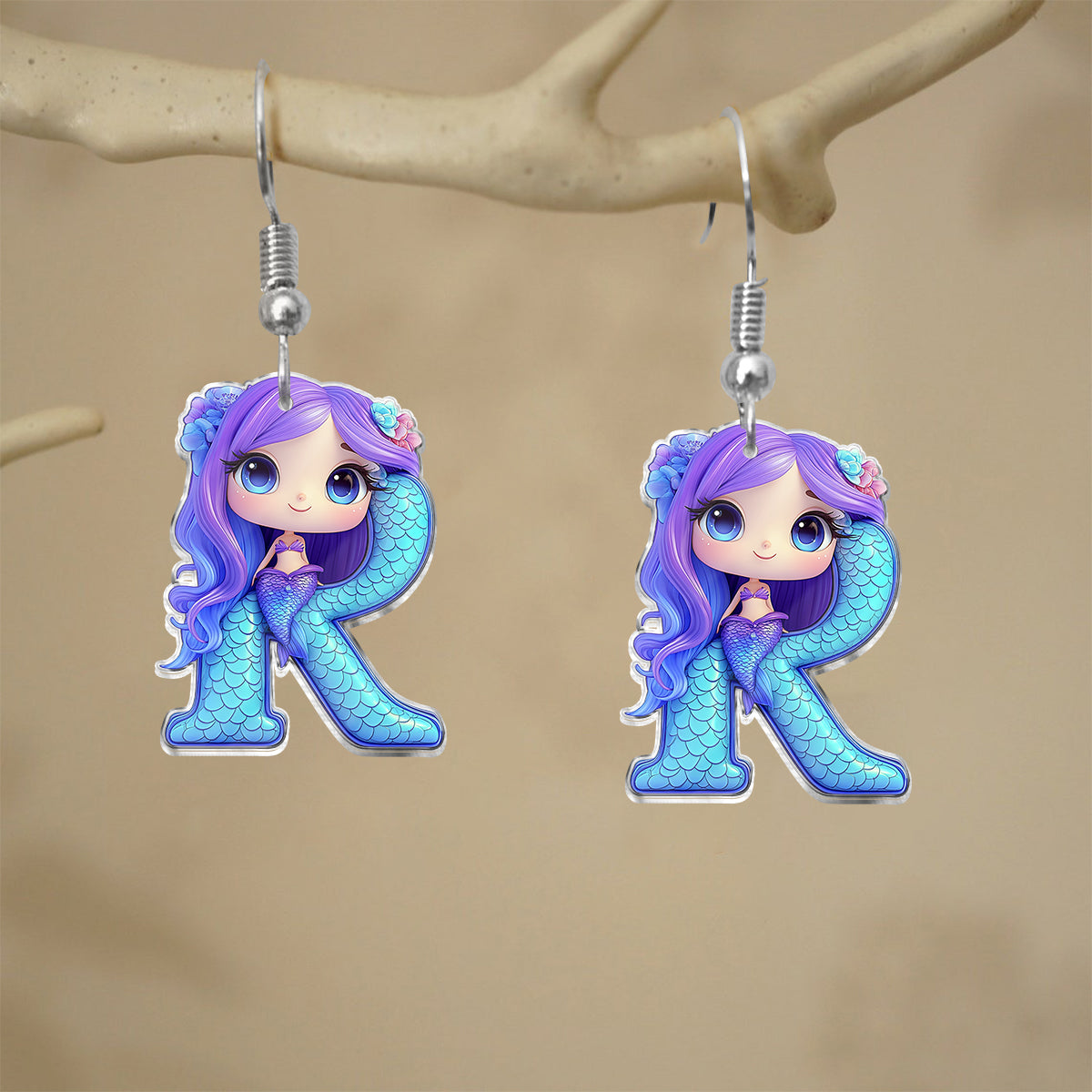 Beautiful & Mystical - Personalized Kid Earrings