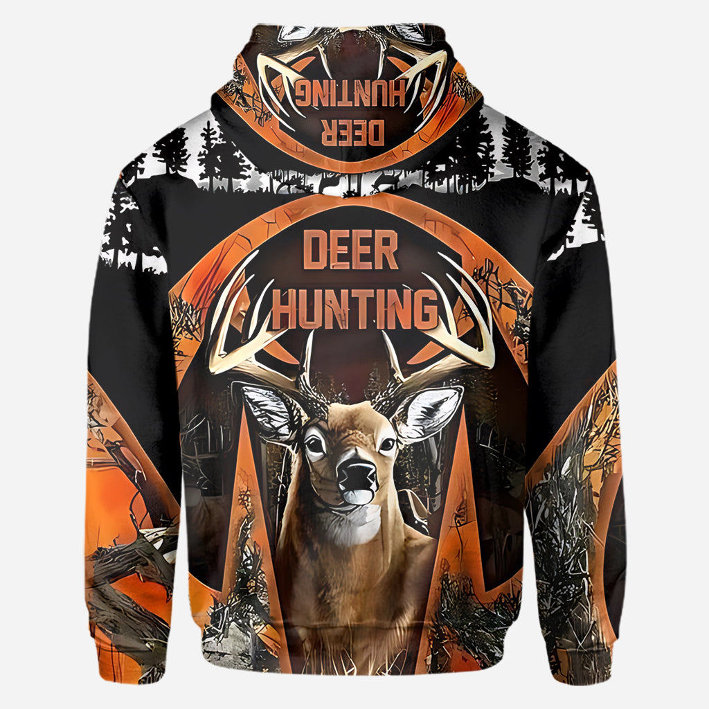 Superbe cerf - T-shirt de chasse personnalisé intégral