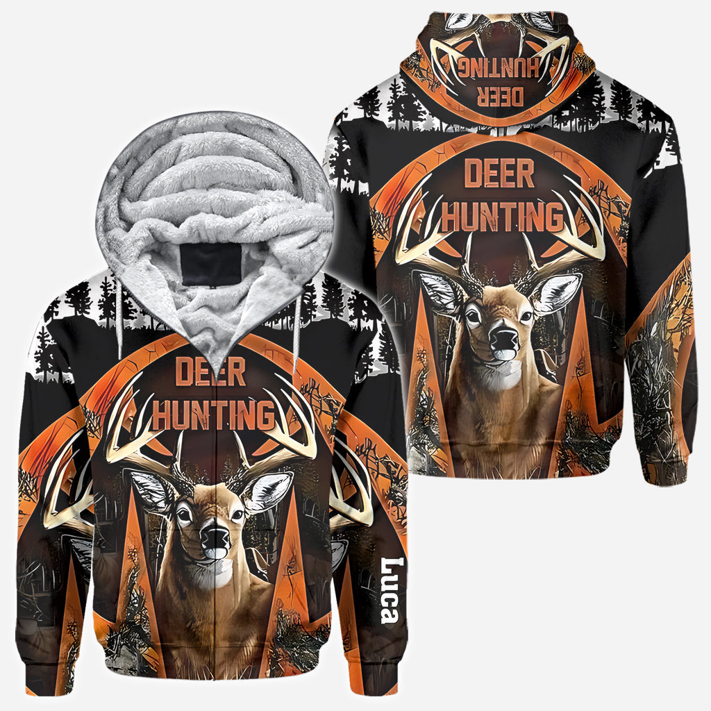 Superbe cerf - T-shirt de chasse personnalisé intégral