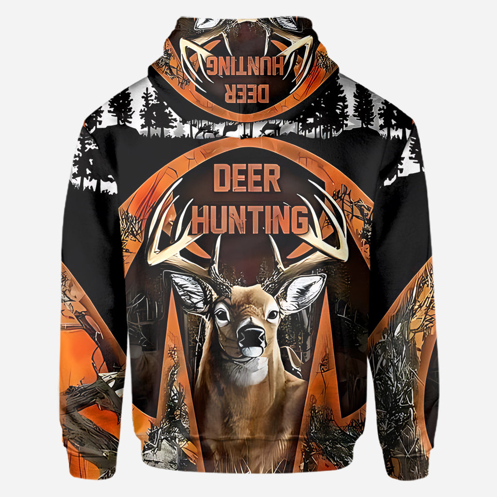Superbe cerf - T-shirt de chasse personnalisé intégral