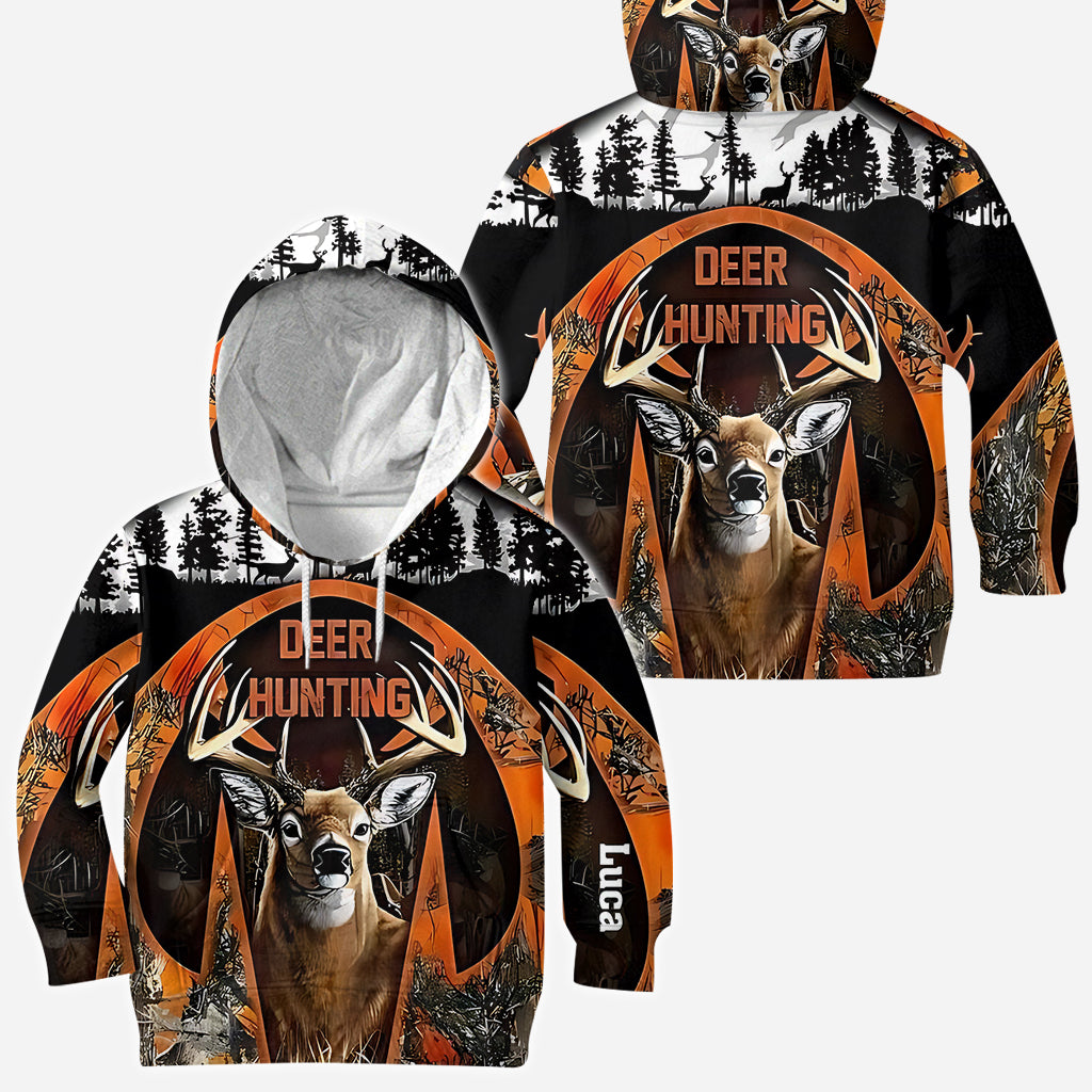 Superbe cerf - T-shirt de chasse personnalisé intégral