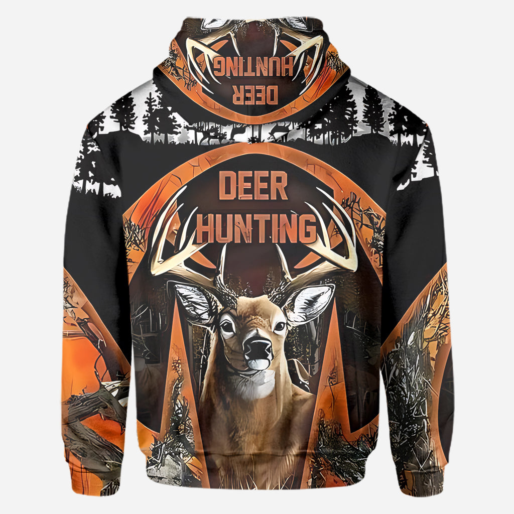 Superbe cerf - T-shirt de chasse personnalisé intégral