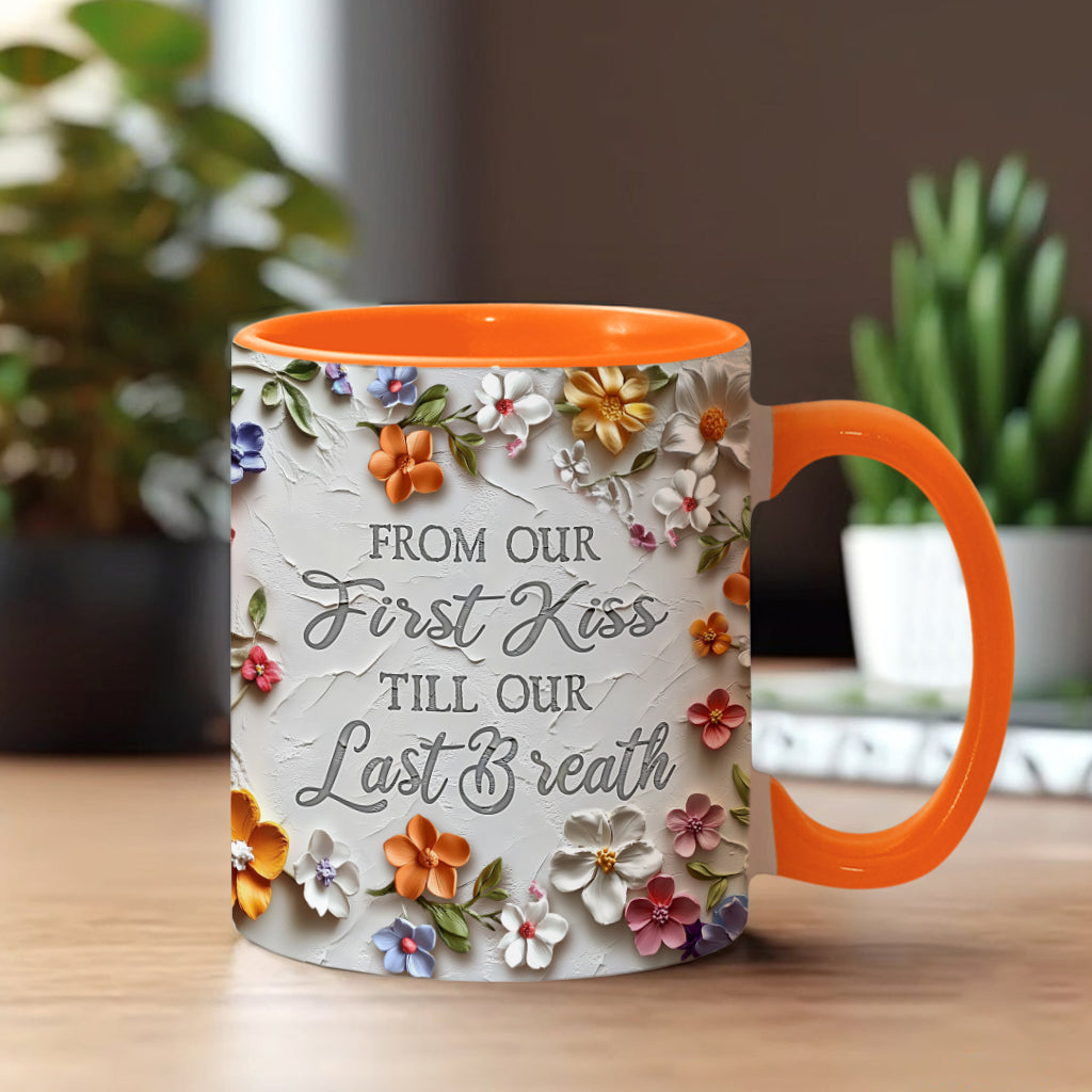I Met You I Liked You - Personalized Couple Accent Mug