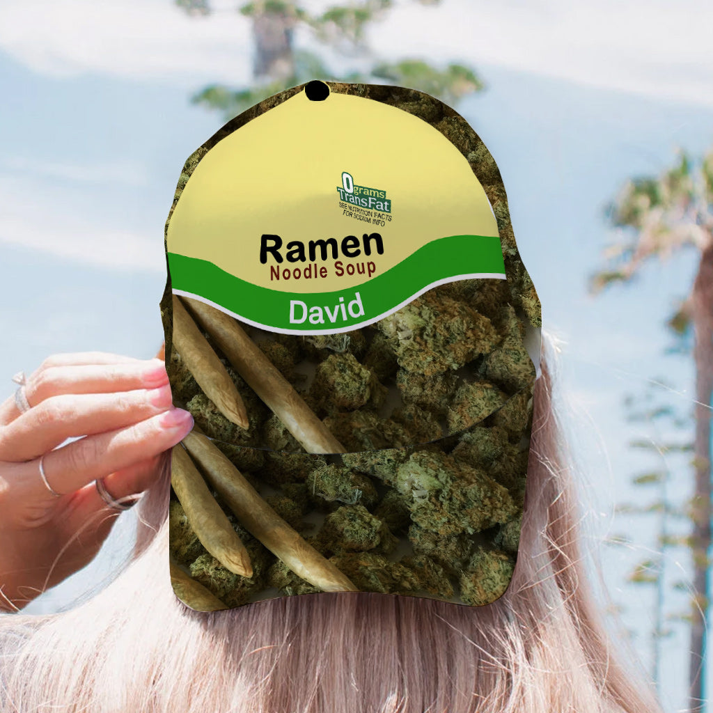 Casual Food - Personalized Weed All Over Print Hoodie & Classic Cap