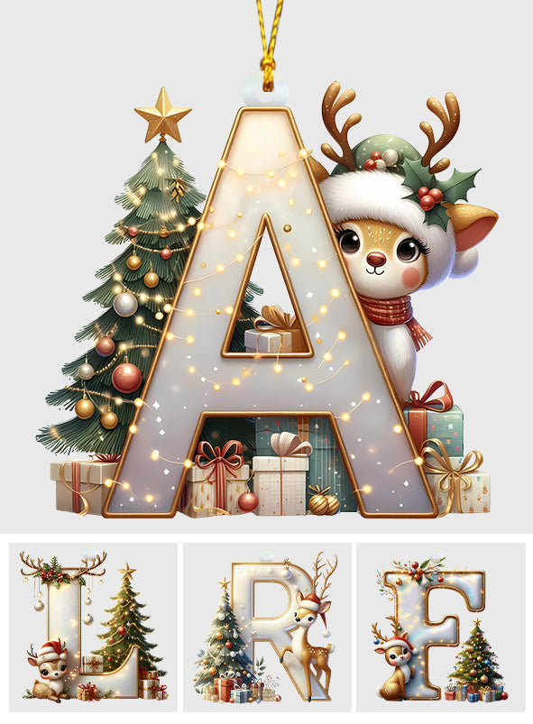 Famille de rennes - Ornement familial personnalisé