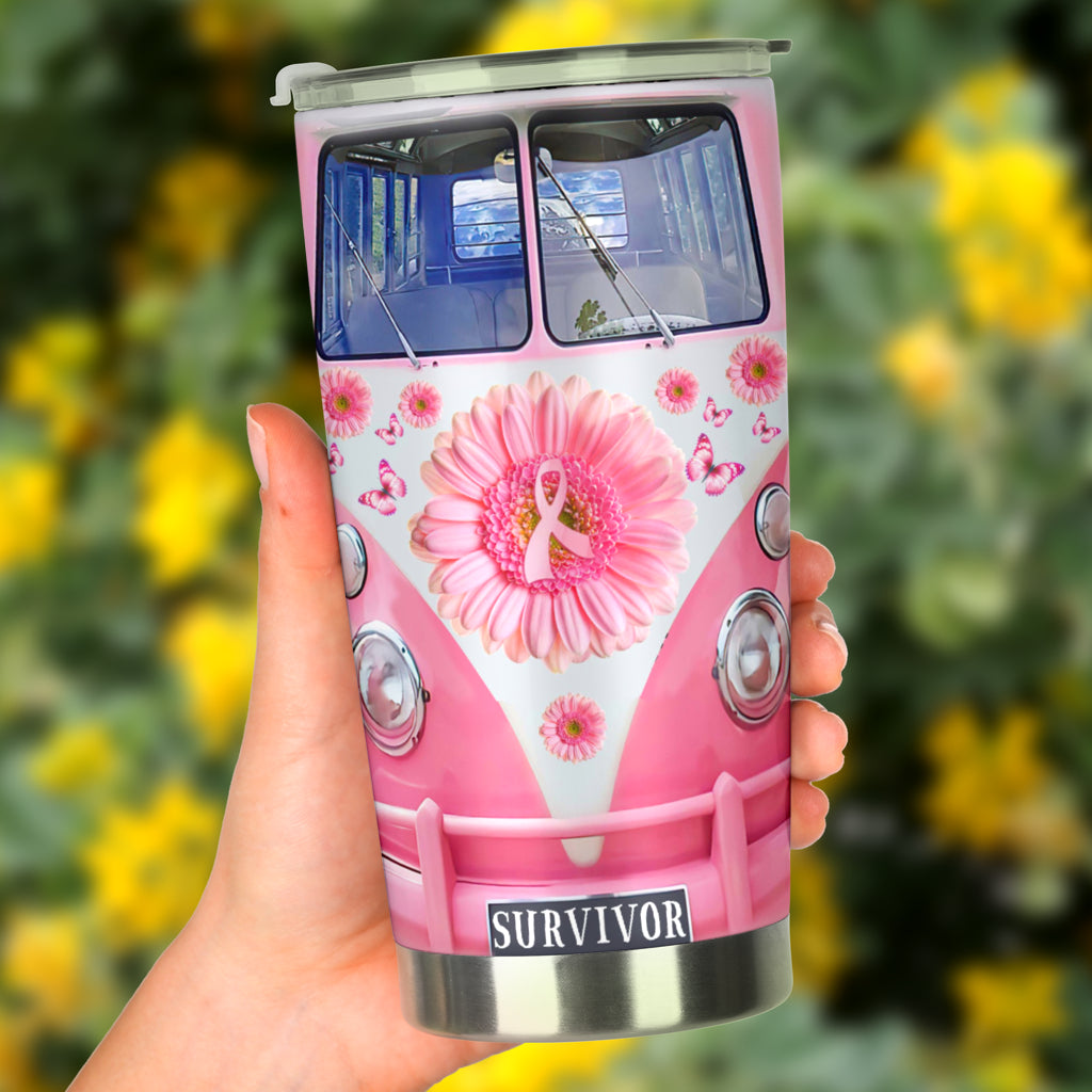 Gobelet de sensibilisation au cancer du sein pour les survivantes 0622