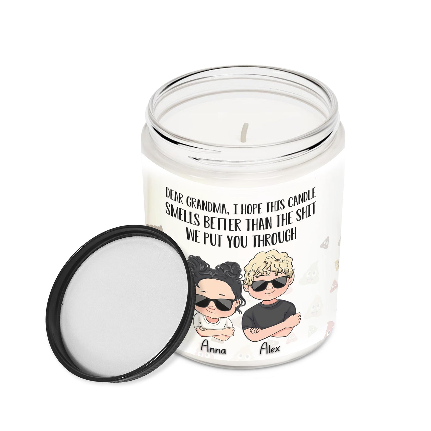 Dear Mom Dear Dad Funny Gift - Gift for mom, grandma, grandpa, dad - Personalized