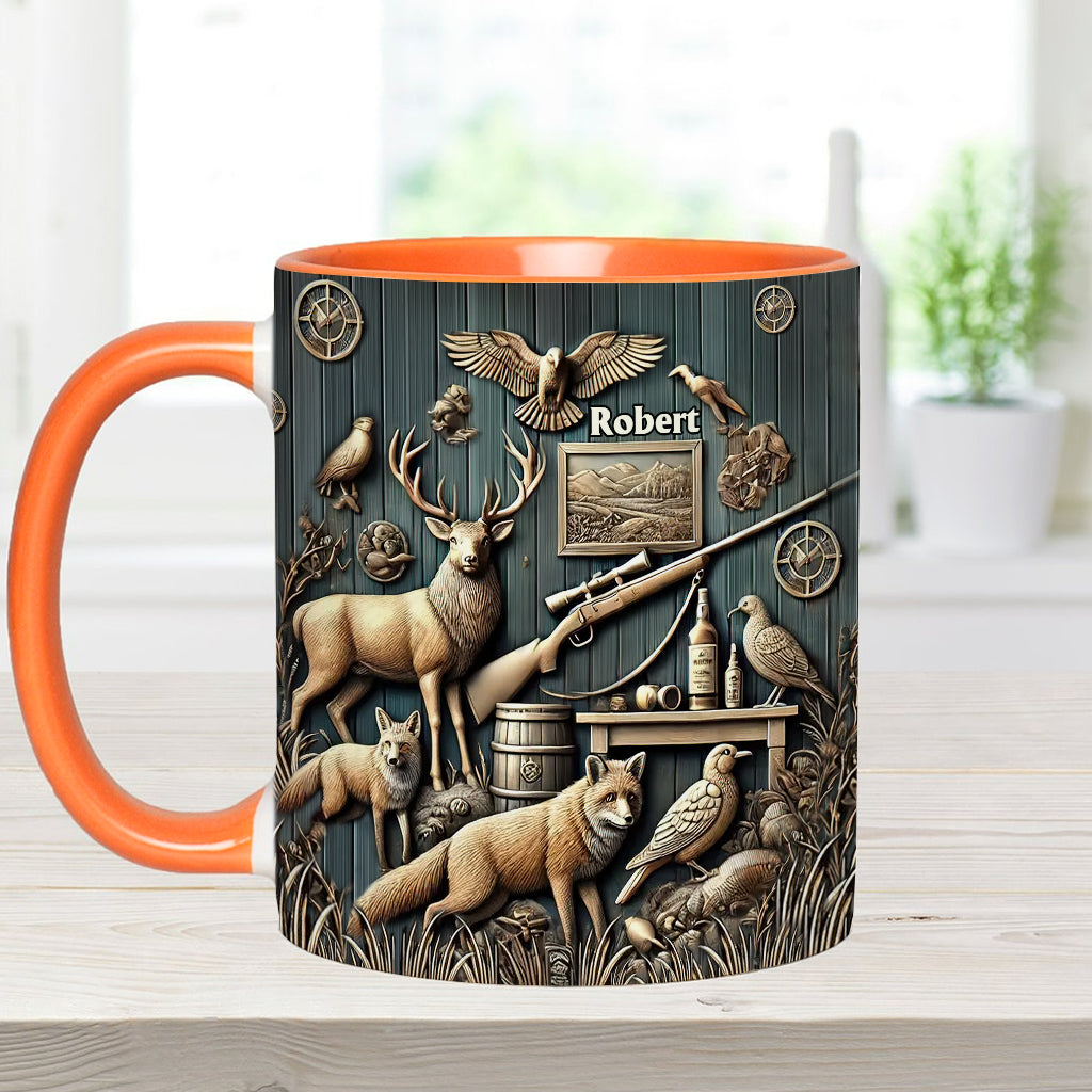 Best Hunter Ever - Personalized Hunting Accent Mug