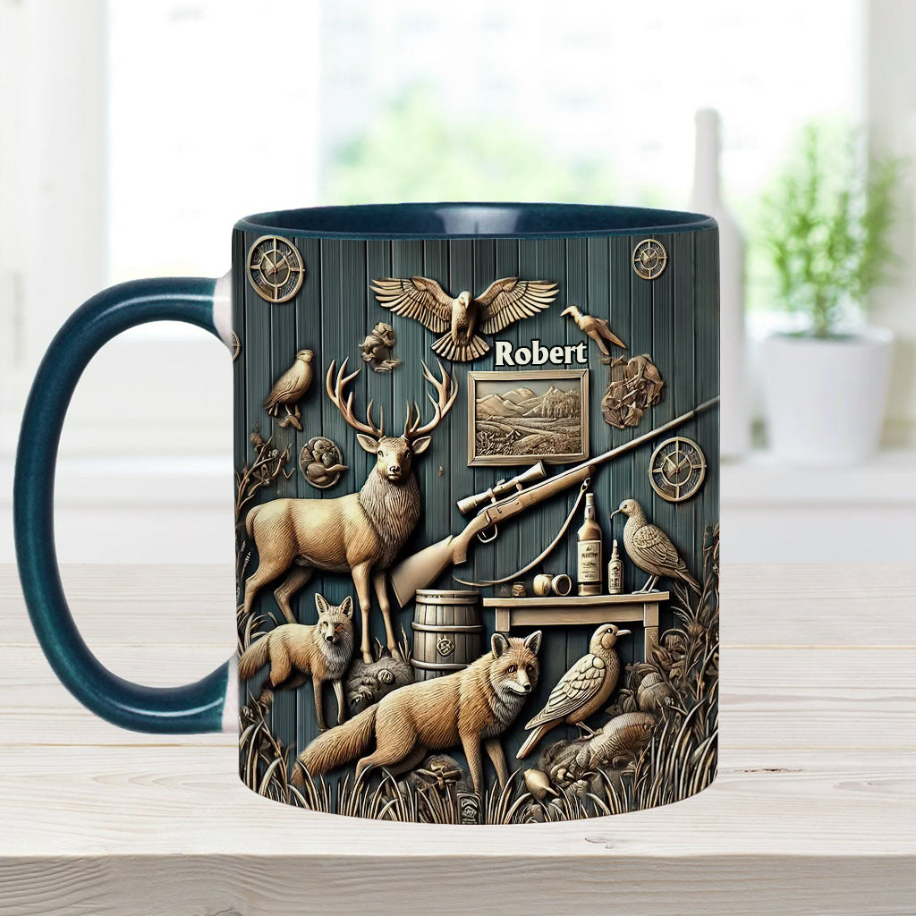 Best Hunter Ever - Personalized Hunting Accent Mug