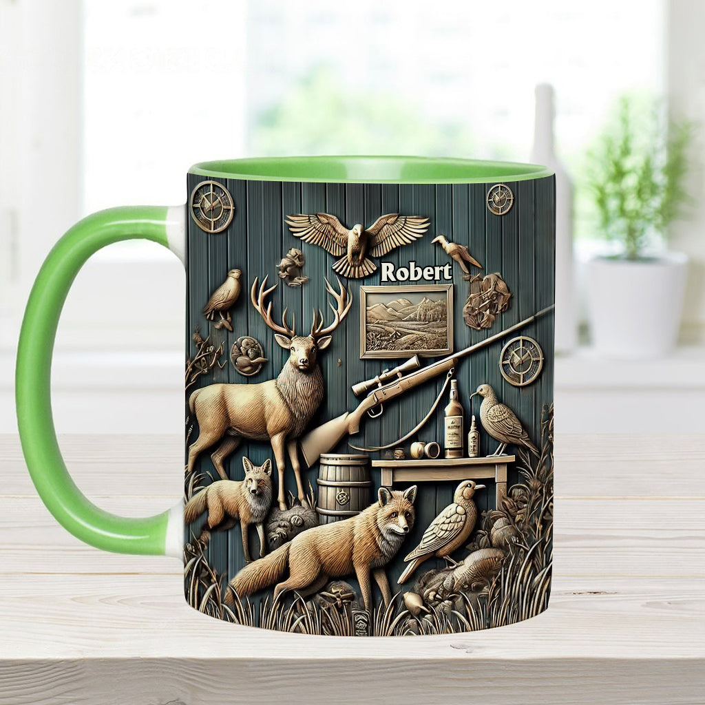 Best Hunter Ever - Personalized Hunting Accent Mug