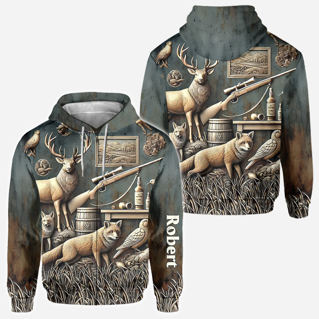 Best Hunter Ever - Personalized Hunting All Over Shirt