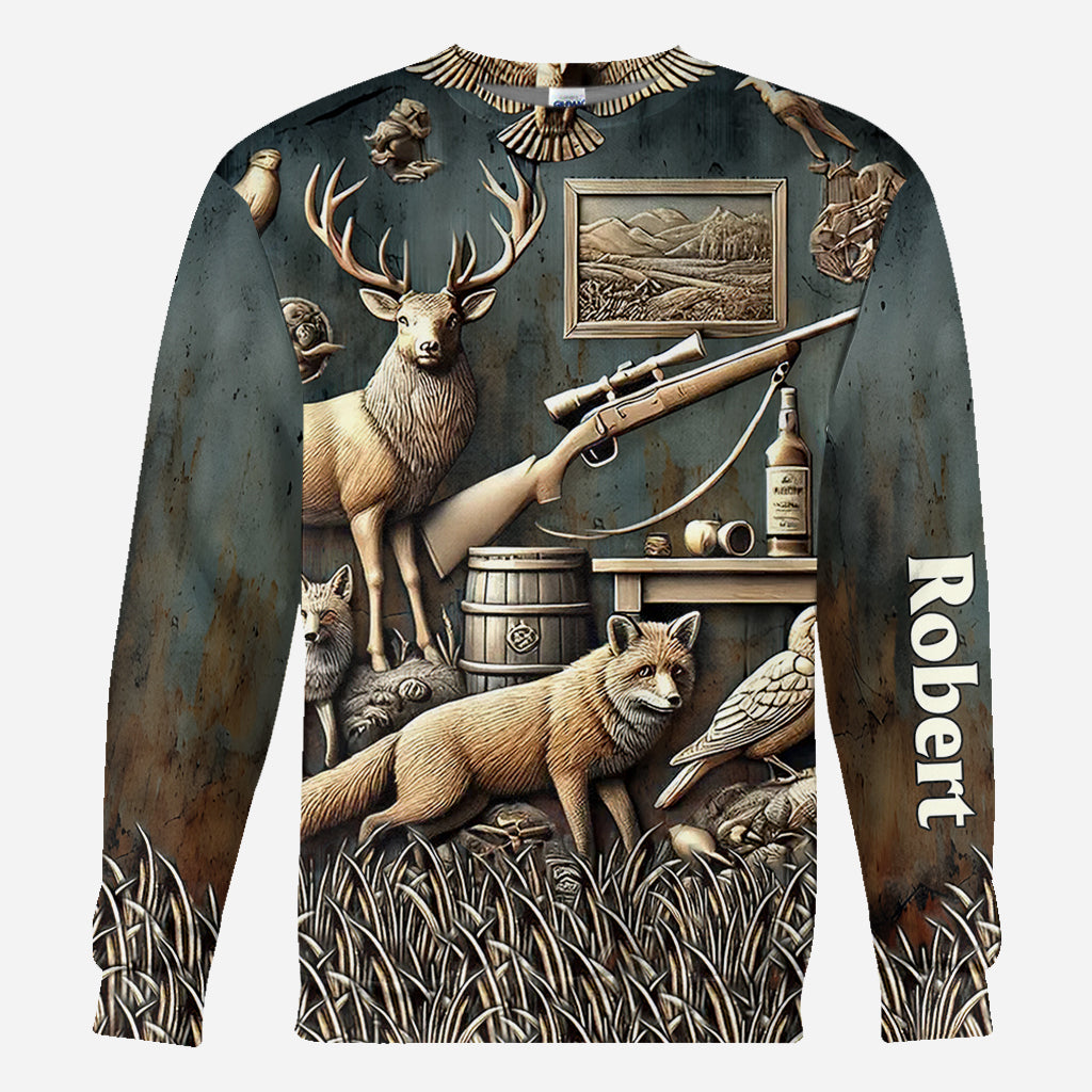 Best Hunter Ever - Personalized Hunting All Over Shirt