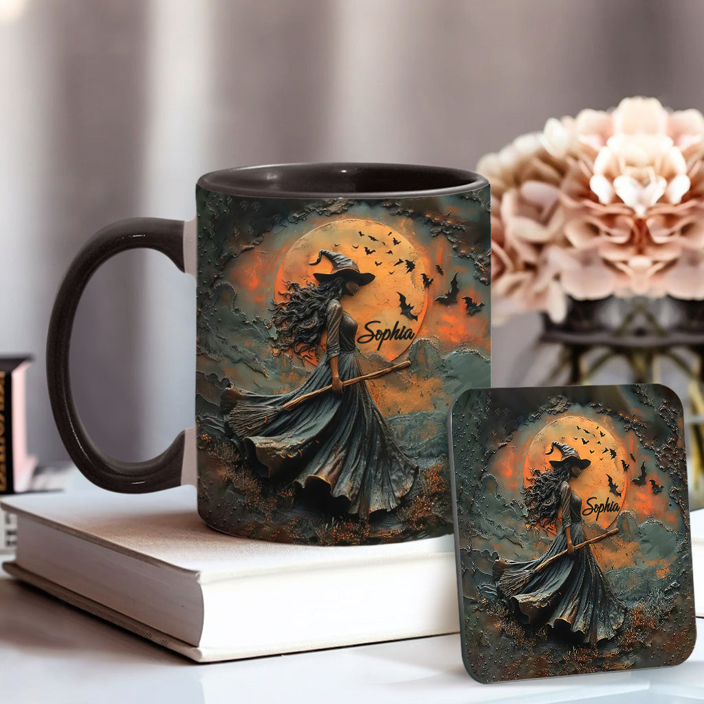 Beautiful Witch - Personalized Witch Accent Mug