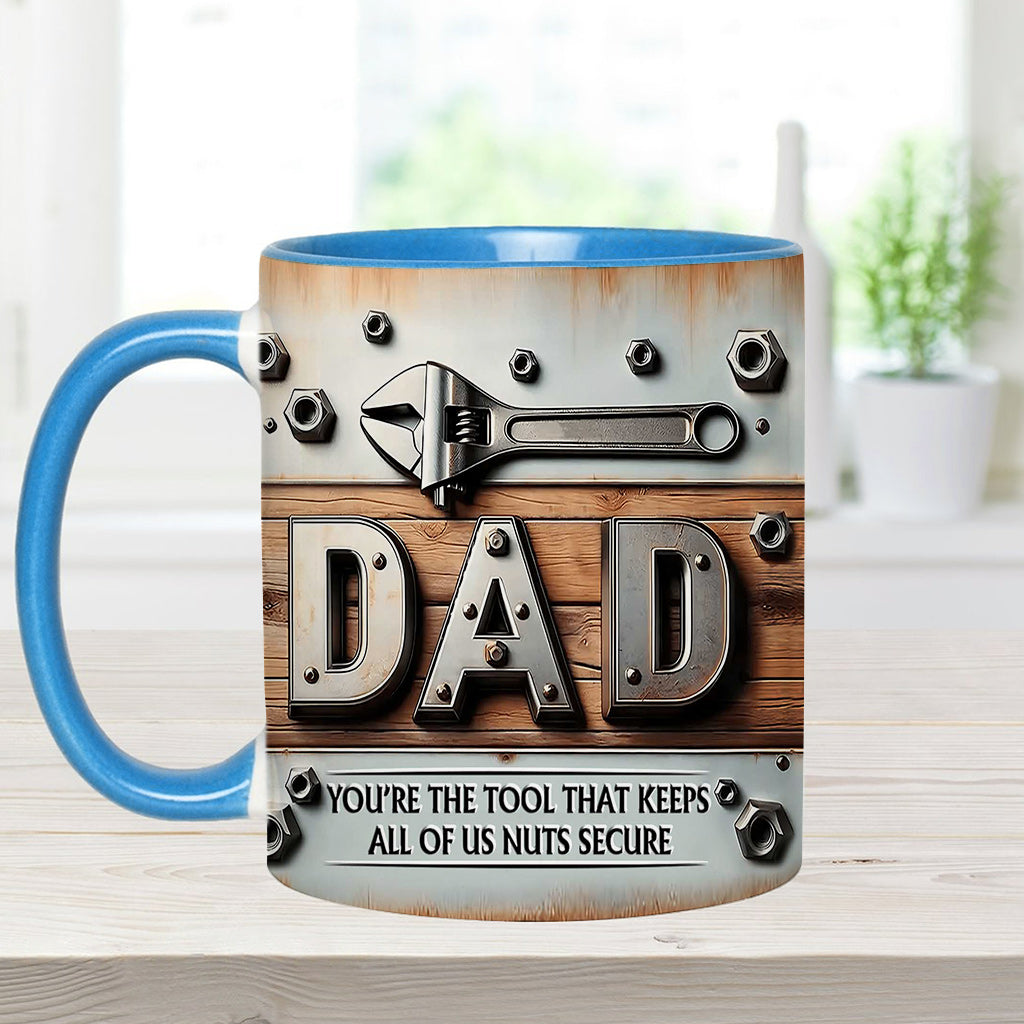 You Are The Tool - Personalized Father Accent Mug