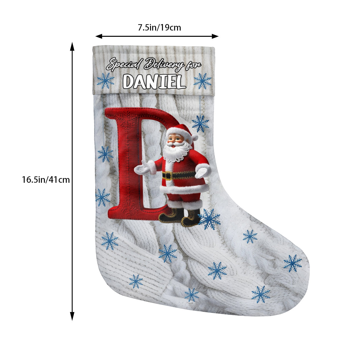 Christmas Special Delivery - Personalized Kid Christmas Stockings
