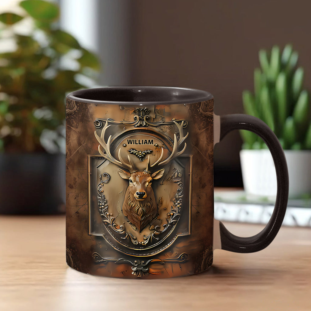 Deer Hunter - Personalized Hunting Accent Mug