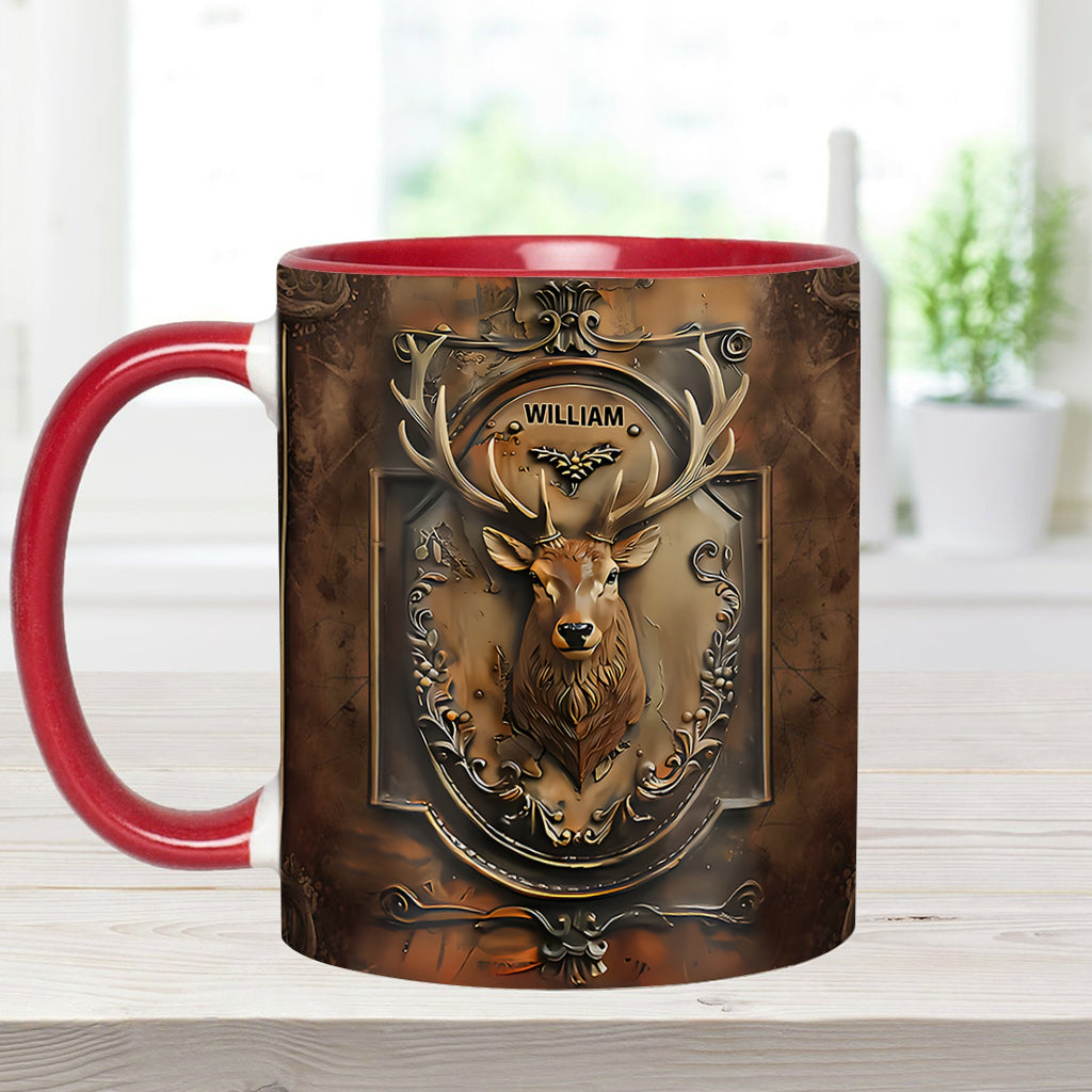 Deer Hunter - Personalized Hunting Accent Mug