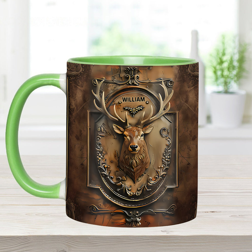 Deer Hunter - Personalized Hunting Accent Mug