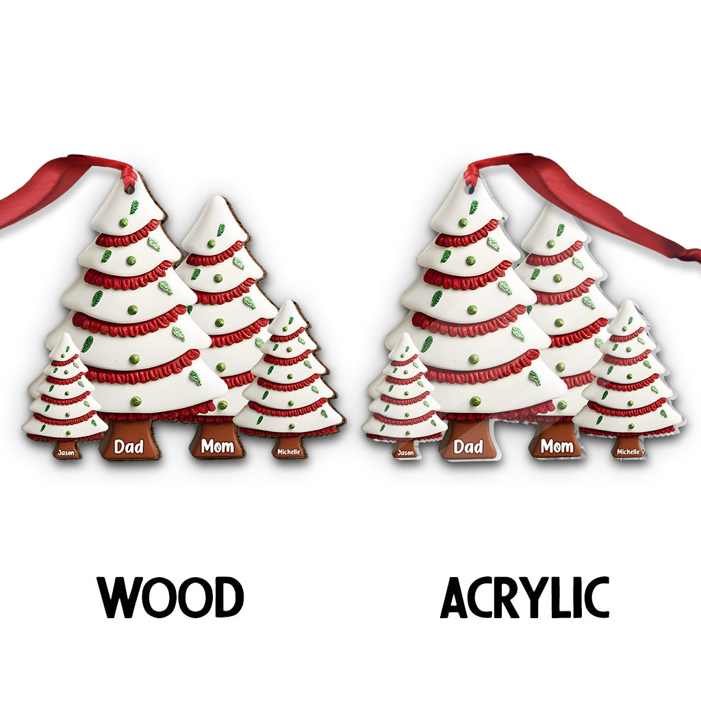 Weihnachtsschmuck für die Familie – Personalisierter Familienschmuck